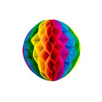 Enfeite Junino - Bola Colorida 30cm - Popper