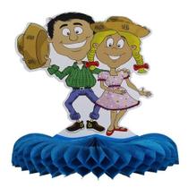 Enfeite Junino de Mesa - Círculo Casal Caipira
