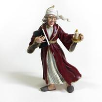 Enfeite Kurt Adler Ebenezer Scrooge Resina de Natal de 15 cm