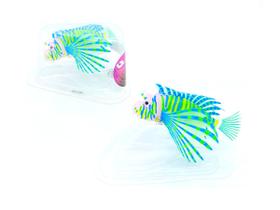 Enfeite Lionfish Peixe Maxxi Decoração Aquários Azul 15110B