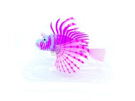 Enfeite Lionfish Peixe Maxxi Decoração Aquários Roxo 15110R