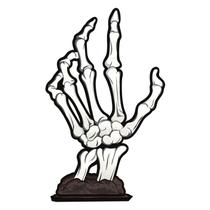 Enfeite Mão de Caveira Decoração Halloween - 01 Unid Enfeite Mão de Caveira Decoração Halloween - 01 Unid