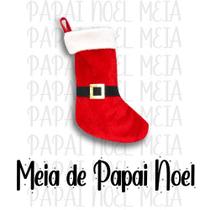 Enfeite Meia De Pendurar Na Porta Papai Noel Bota Natalina