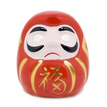 Enfeite Mesa Daruma Amuleto Da Sorte Buda Monge Zen Oriental Presentes Criativos Porcelana Elegante
