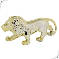 Enfeite Mesa Leão Animal Rei Da Selva Estátua Decorativa Escultura Decoração Estatueta Sala Rack Estante Nicho - Boa Ideia Variedades e Presentes