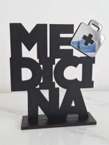 Enfeite Mesa Mdf e Acrilico