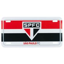 Enfeite Metal Placa Carro 15x30cm - São Paulo