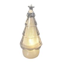 Enfeite Mini Árvore De Natal Led 12X6Cm Decoração Natal