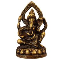 Enfeite Miniatura Ganesha Bronze 7Cm