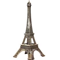 Enfeite Miniatura Torre Eiffel Metal Paris 32cm Decoração Bea Decor