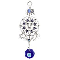 Enfeite Mobile Metal Olho Grego Turco Sol Elefante 0102