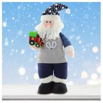 Enfeite Natal Boneco Papai Noel Artesão Tecido 53cm Enfeite Natal Boneco Papai Noel Artesão Tecido 53cm