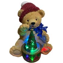 Enfeite Natal Urso Arvore Natalino Decoraçao Led Som Ursinho Casa Recepçao Mesa Loja Evento Festa Fim de Ano Enfeite Natal Urso Arvore Natalino Decoraçao Led Som Ursinho Casa Recepçao Mesa Loja Evento Festa Fim de Ano