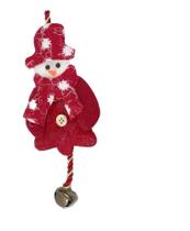 Enfeite Natalino Boneco com Guizo 10x24 cm Fartex Enfeite Natalino Boneco com Guizo 10x24 cm Fartex