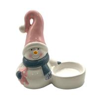 Enfeite Natalino Castical Ceramica 12cm Sortidos
