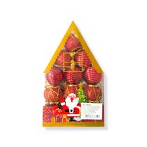 Enfeite Natalino De Arvore 3,6cm Bolinha Presentinho Tambor