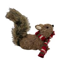 Enfeite Natalino Esquilo Estocolmo 21x 9x18cm