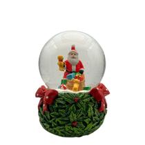 Enfeite natalino globo musical viena 10cm - niazitex