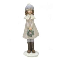 Enfeite Natalino Menina 14x5cm Dorothy Espressione Christmas