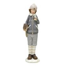 Enfeite Natalino Menina 24x7cm Dolores Espressione Christmas