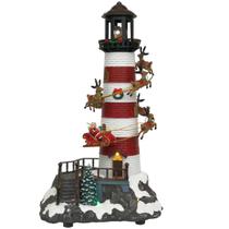 Enfeite Natalino Natal Papai Noel Farol Rena Treno Luz Som Presente Decoraçao Musical Festa Fim de Ano Enfeite Natalino Natal Papai Noel Farol Rena Treno Luz Som Presente Decoraçao Musical Festa Fim de Ano