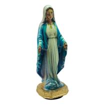 Enfeite Nossa Senhora das Graças Mesa Painel Carro 6 cm Enfeite Nossa Senhora das Graças Mesa Painel Carro 6 cm