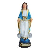 Enfeite nossa senhora medalha milagrosa 12,5cm