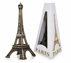 Enfeite Ornamental Miniatura Torre Eiffel Metal Paris 18cm Enfeite Ornamental Miniatura Torre Eiffel Metal Paris 18cm