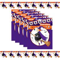 Enfeite p/ Festa de Halloween Bandeirinhas Bruxinha Má 15 Metros Enfeite p/ Festa de Halloween Bandeirinhas Bruxinha Má 15 Metros