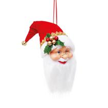 Enfeite P/pendurar CabeçaPapai Noel 1un 20x14x15cm 1209019 Enfeite P/pendurar CabeçaPapai Noel 1un 20x14x15cm 1209019