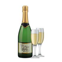 Enfeite Painel Champagne Taça Grande Ano Novo 57x29cm 01 un - piffer