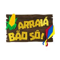 Enfeite Painel Decoração Festa Junina Eva Arraiá Bão Sô