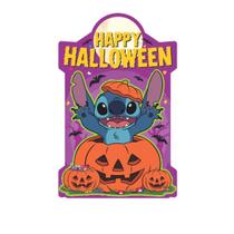 Enfeite Painel Decoração Stitch Happy Halloween Disney Enfeite Painel Decoração Stitch Happy Halloween Disney
