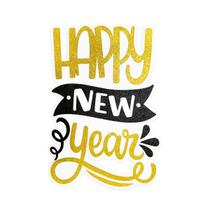 Enfeite Painel Happy New Year Glitter Feliz Ano Novo - 01 un Enfeite Painel Happy New Year Glitter Feliz Ano Novo - 01 un