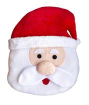 Enfeite Papai Noel Almofada Grande 45 cm Decoração de Natal Super Macia Luxo - Sadora Natal