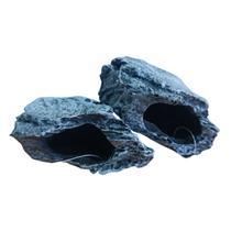 Enfeite Para Aquário 2 Unid. Toca de Pedra Natura Fragata Enfeite Para Aquário 2 Unid. Toca de Pedra Natura Fragata