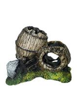 Enfeite Para Aquario Barrica Dupla Fragata Enfeite Para Aquario Barrica Dupla Fragata