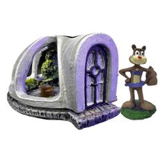 Enfeite Para Aquário Casa da Sandy + Sandy Fenda do Biquíni Enfeite Para Aquário Casa da Sandy + Sandy Fenda do Biquíni