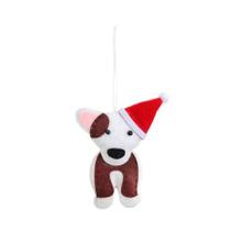 Enfeite para Pendurar Cachorro com Gorro - 1 unidade - Cromus - Rizzo