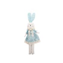 Enfeite para Pendurar Coelho com Olhos Fechados Azul - 01 Unidade - Cromus -
