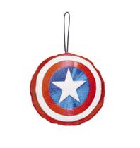 Enfeite para Pendurar Escudo Capitão América 10cm - 01 unidade Natal Disney - Cromus - Rizzo