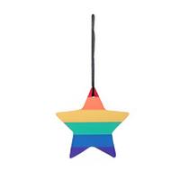 Enfeite para Pendurar Estrela LGBT - 10cm - 1 unidade - Cromus - Rizzo Enfeite para Pendurar Estrela LGBT - 10cm - 1 unidade - Cromus - Rizzo