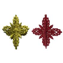 Enfeite para Pendurar Floco de Neve - 10cm