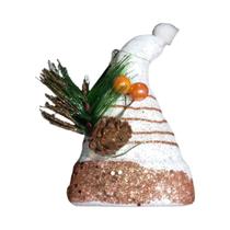 Enfeite para Pendurar Gorro para Árvore - 10cm Enfeite para Pendurar Gorro para Árvore - 10cm