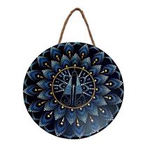 Enfeite Parede Nossa Senhora Aparecida 15c porcelana Mandala Enfeite Parede Nossa Senhora Aparecida 15c porcelana Mandala