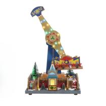 Enfeite Parque Natalino Bivolt 28X19X40CM Florarte