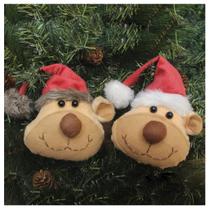 Enfeite Pendente Para Árvore De Natal Ursinho 15cm 8 Unidades Enfeite Pendente Para Árvore De Natal Ursinho 15cm 8 Unidades