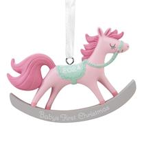 Enfeite pendurado Hallmark Santa Baby's First Christmas 2024