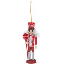Enfeite pendurado Kurt Adler Coca-Cola Nutcracker 15cm