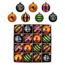 Enfeite pendurado Valery Madelyn, 16 peças, decoração de Halloween de 6 cm Enfeite pendurado Valery Madelyn, 16 peças, decoração de Halloween de 6 cm